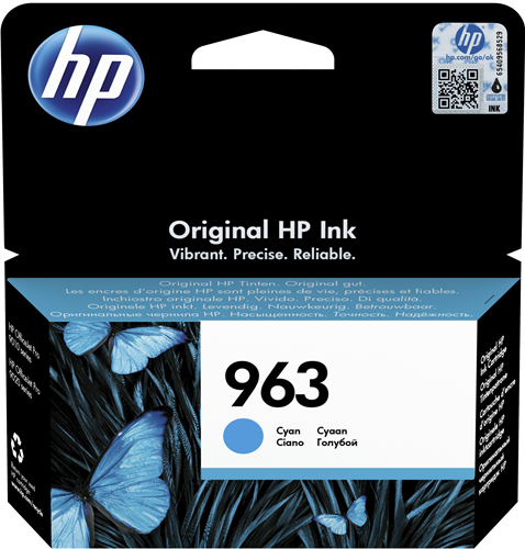 HP 963 cyan inktpatroon