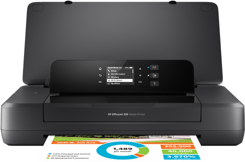 HP Officejet 200 Mobile inkjet Printers 
