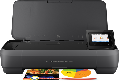 HP OfficeJet 250 Mobiler inkjet Printers 