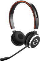 Jabra Evolve 30 UC Stereo Headset zwart
