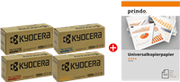 Kyocera TK-5270 MCVP 01 zwart / cyan / magenta / geel value pack
