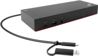 Lenovo ThinkPad Hybrid USB-C / USB-A (gereviseerd) zwart
