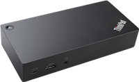 Lenovo ThinkPad USB-C-dockingstation (gereviseerd) zwart