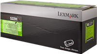 Lexmark 522H zwart toner