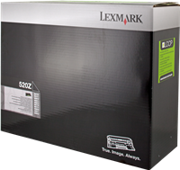Lexmark 52D0Z00 fotoconductor zwart