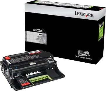 Lexmark 50F0ZA0 fotoconductor zwart