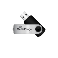 MediaRange USB-stick 64 GB zwart / Zilver

