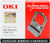 OKI 520/521 zwart inktlint