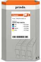 Prindo Classic XL Multipack zwart / cyan / magenta / geel