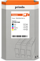 Prindo Classic XL Multipack zwart / cyan / magenta / geel