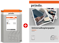Prindo Classic XL zwart / meer kleuren / Wit value pack