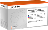 Prindo Classic zwart / cyan / magenta / geel value pack