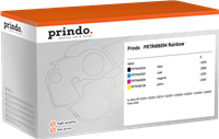Prindo Classic zwart / cyan / magenta / geel value pack