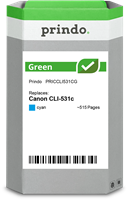 Prindo Green cyan inktpatroon