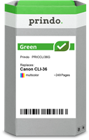 Prindo Green meer kleuren inktpatroon
