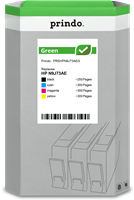 Prindo Green Multipack zwart / cyan / magenta / geel