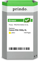Prindo Green XL geel inktpatroon