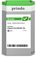 Prindo Green XL Grijs inktpatroon