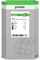 Prindo Green XL Multipack zwart / cyan / magenta / geel
