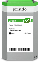 Prindo Green zwart inktpatroon