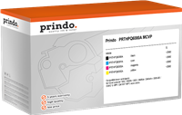 Prindo PRTHPQ6000A MCVP zwart / cyan / magenta / geel value pack