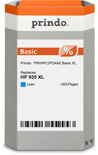 Prindo Basic XL cyan inktpatroon
