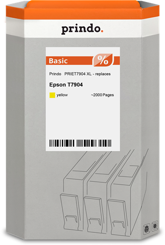 Prindo Basic XL geel inktpatroon