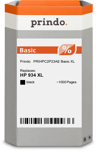 Prindo Basic XL zwart inktpatroon