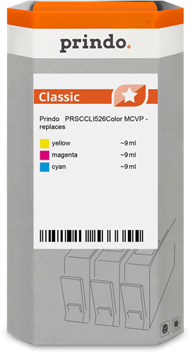 Prindo Classic Multipack cyan / magenta / geel