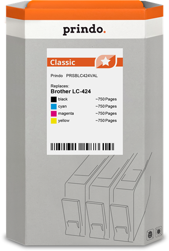 Prindo Classic Multipack zwart / cyan / magenta / geel