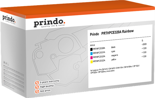 Prindo LaserJet Pro CM1415fnw PRTHPCE320A
