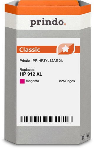Prindo Classic XL magenta inktpatroon