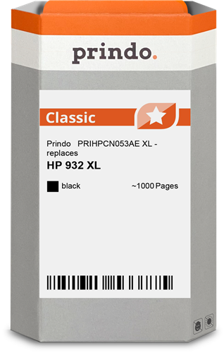 Prindo Classic XL zwart inktpatroon