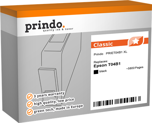 Prindo Classic XL zwart inktpatroon