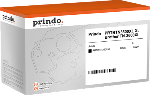 Prindo PRTBTN3600XL