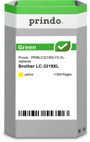Prindo Green XL geel inktpatroon