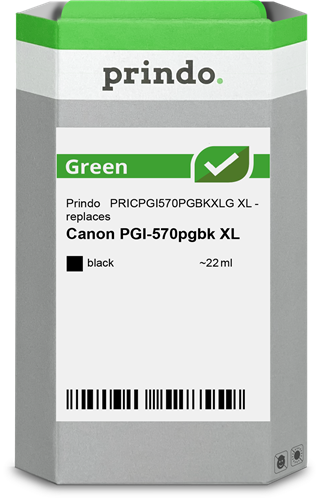 Prindo Green XL zwart inktpatroon