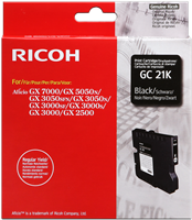 Ricoh gel cartridge GC-21K zwart