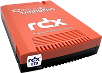 Tandberg Data RDX 8TB SSD-cartridge zwart