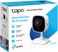 TP-Link Tapo C110 beveiligingscamera Wit / zwart