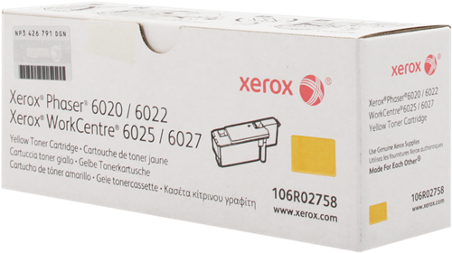 Xerox 106R02758 geel toner